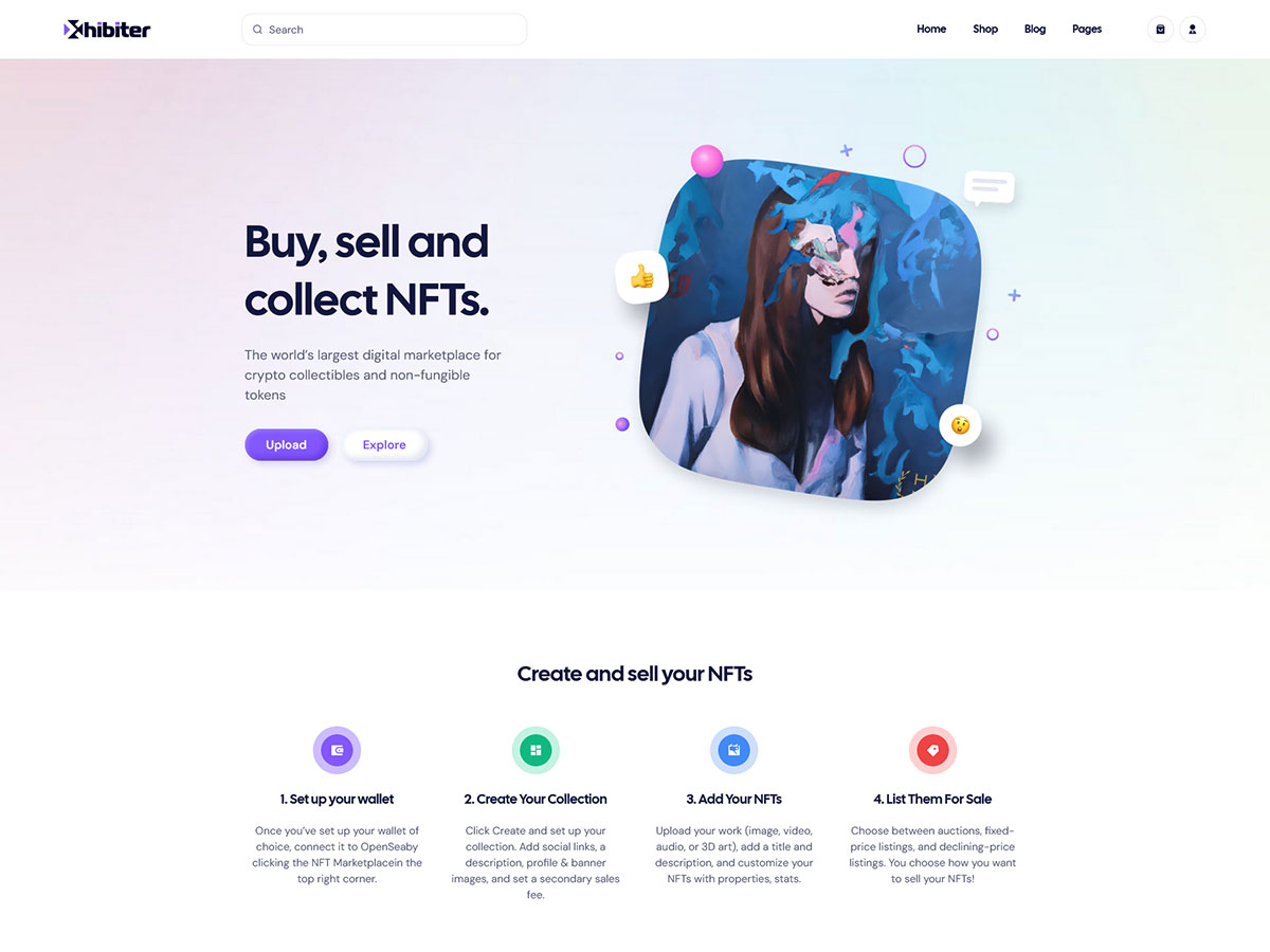 Xhibiter WordPress 主题
