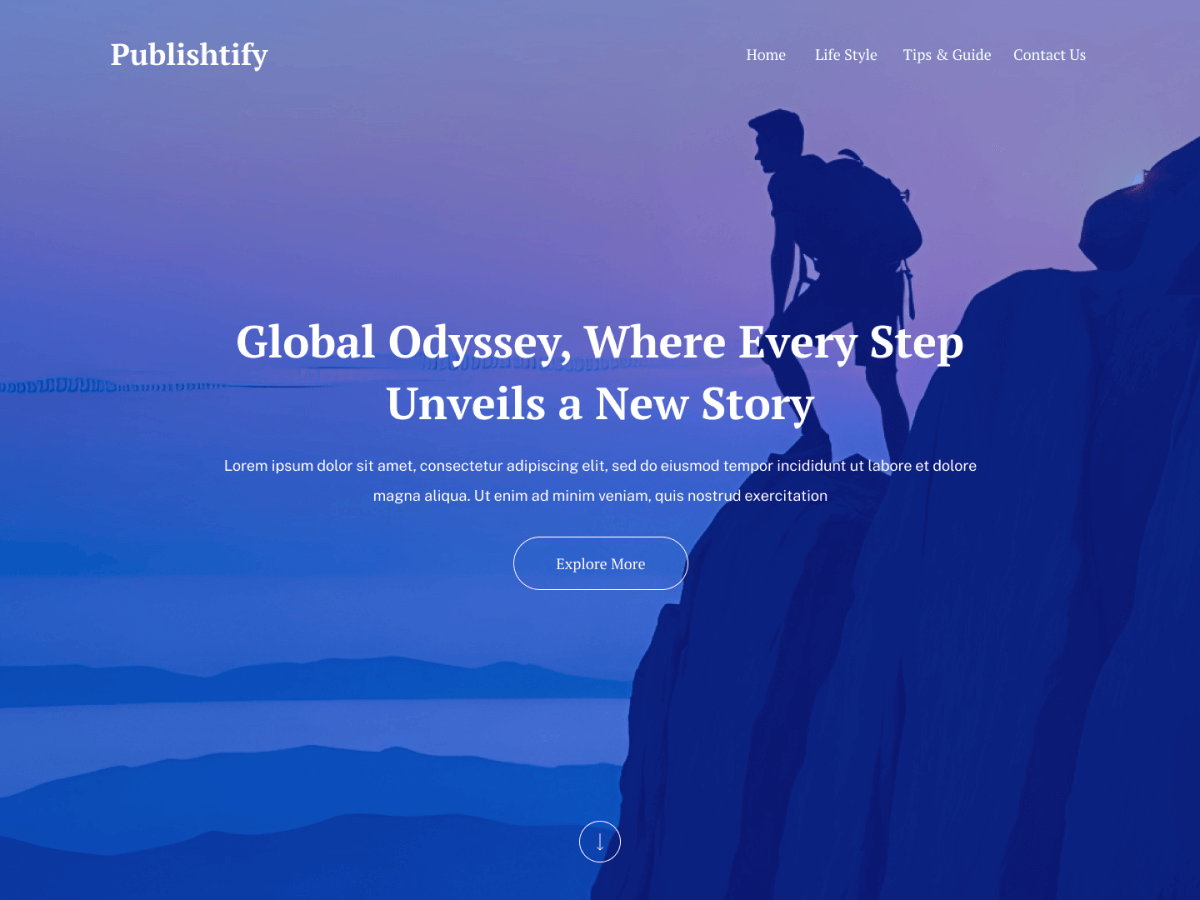Publishtify WordPress 主题