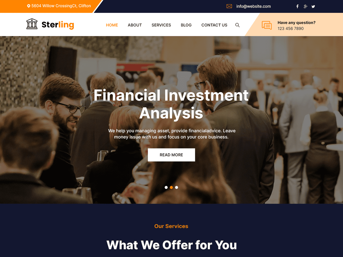 Sterling FSE WordPress 主题