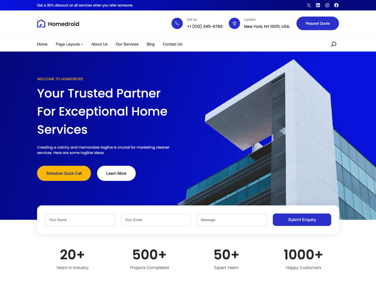 Homedroid WordPress 主题