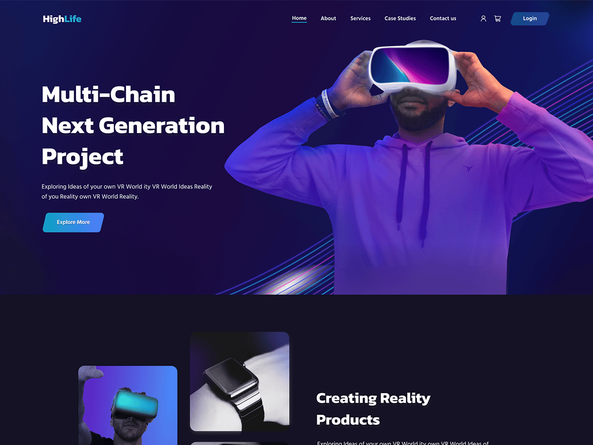 High Life WordPress 主题