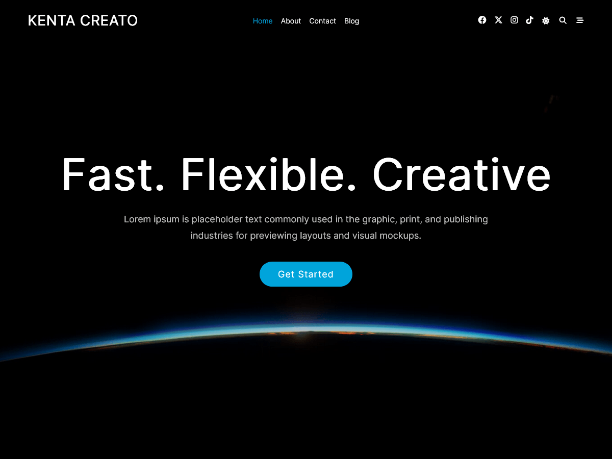 Kenta Creato WordPress 主题