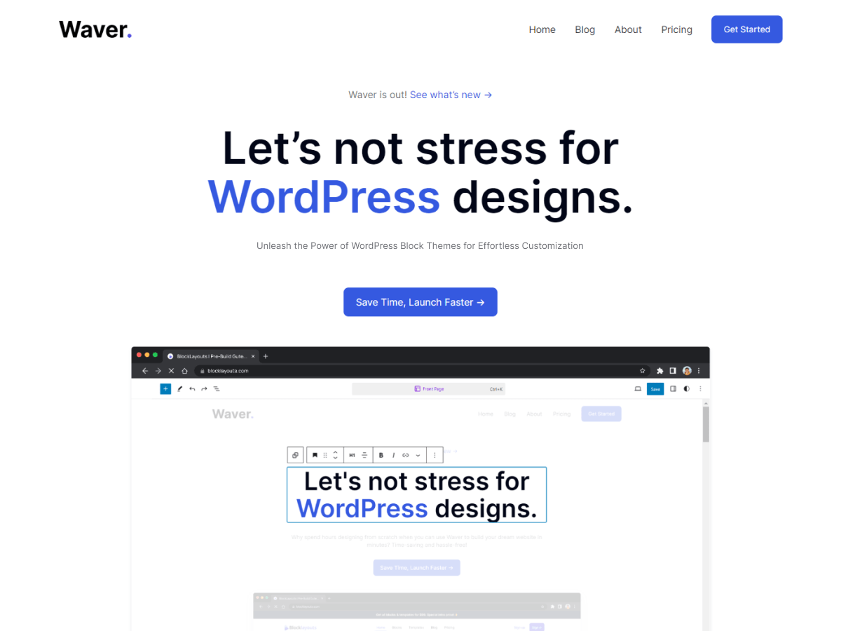 Waver WordPress 主题