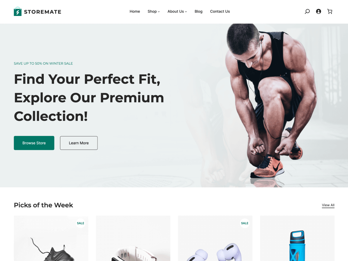 Storemate WordPress 主题
