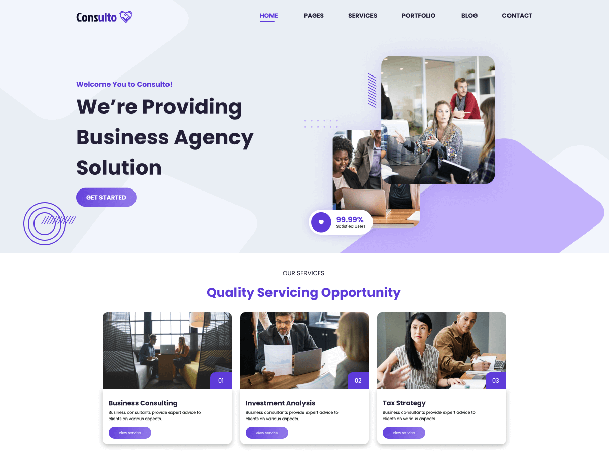 Broker Consultants WordPress 主题