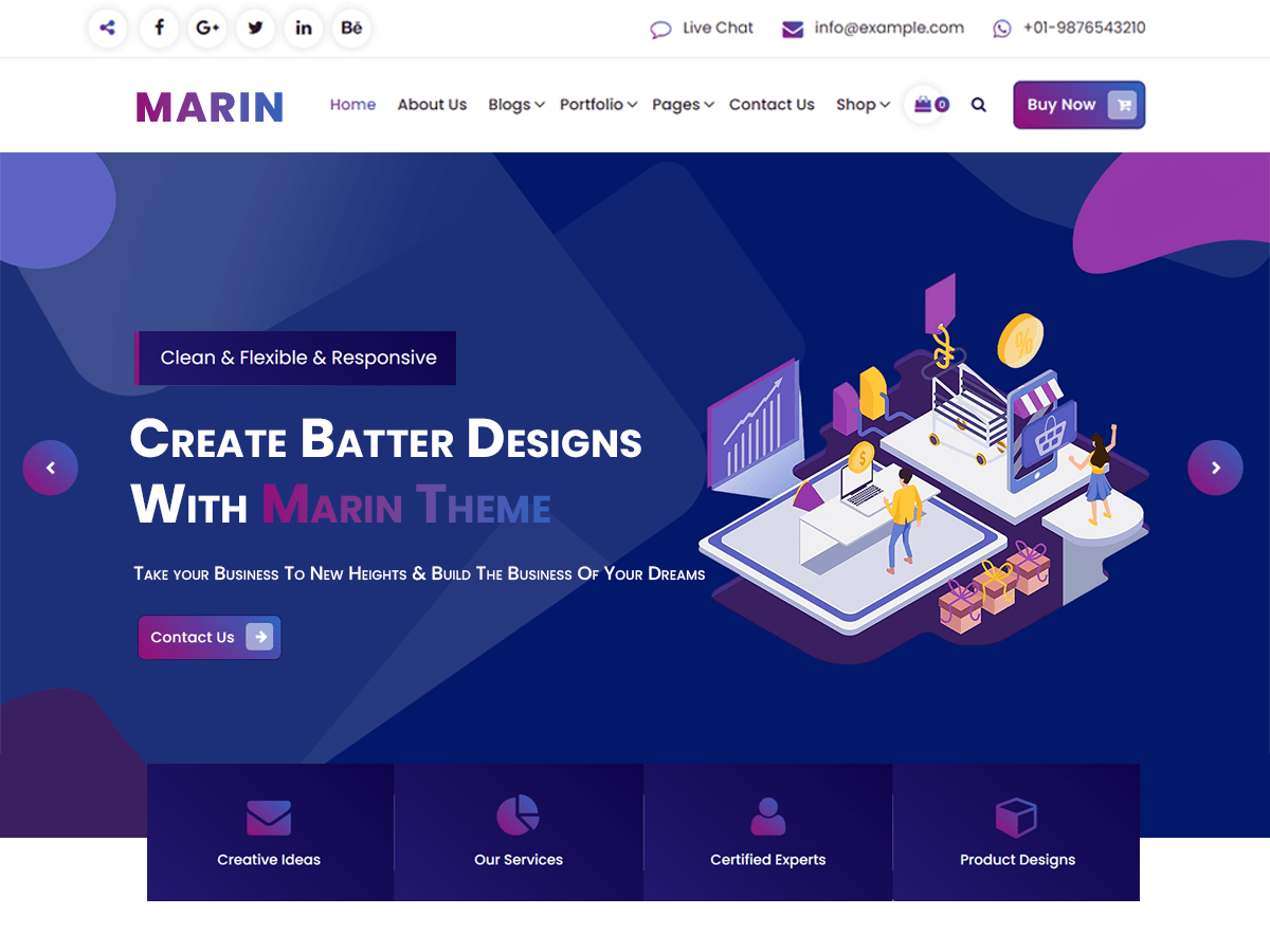 Marin WordPress 主题