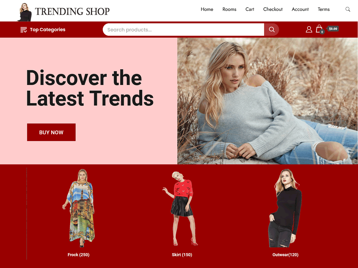 Trending WooCommerce WordPress 主题