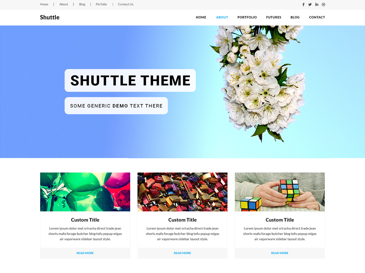 Shuttle Blogger WordPress 主题
