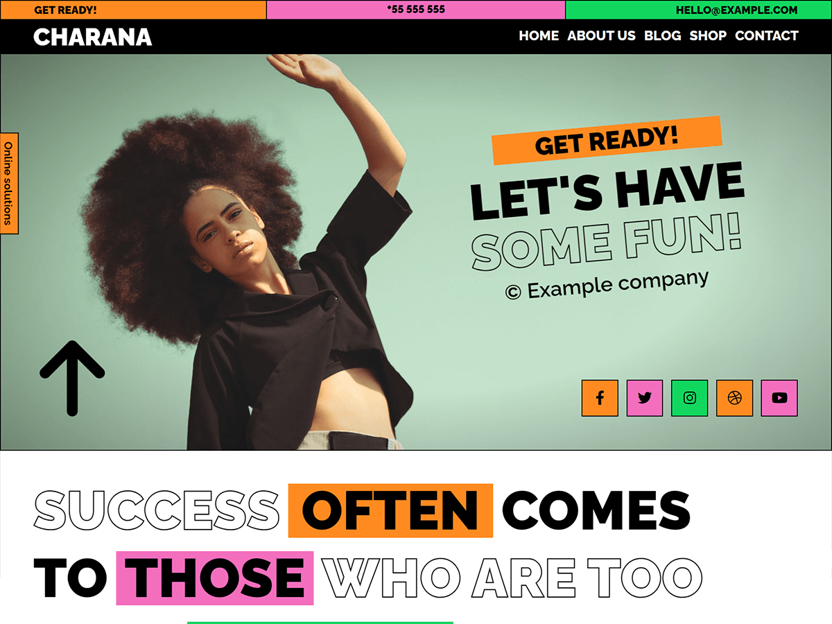 Charana WordPress 主题