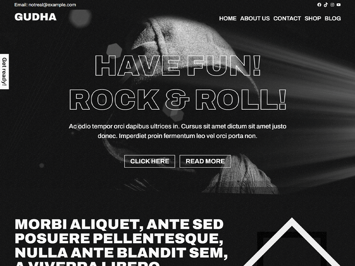 Gudha WordPress 主题