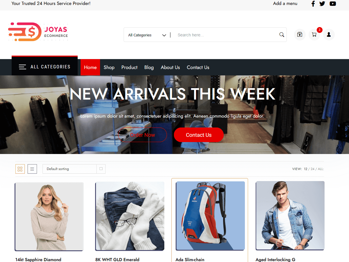 Joyas Clothes WordPress 主题