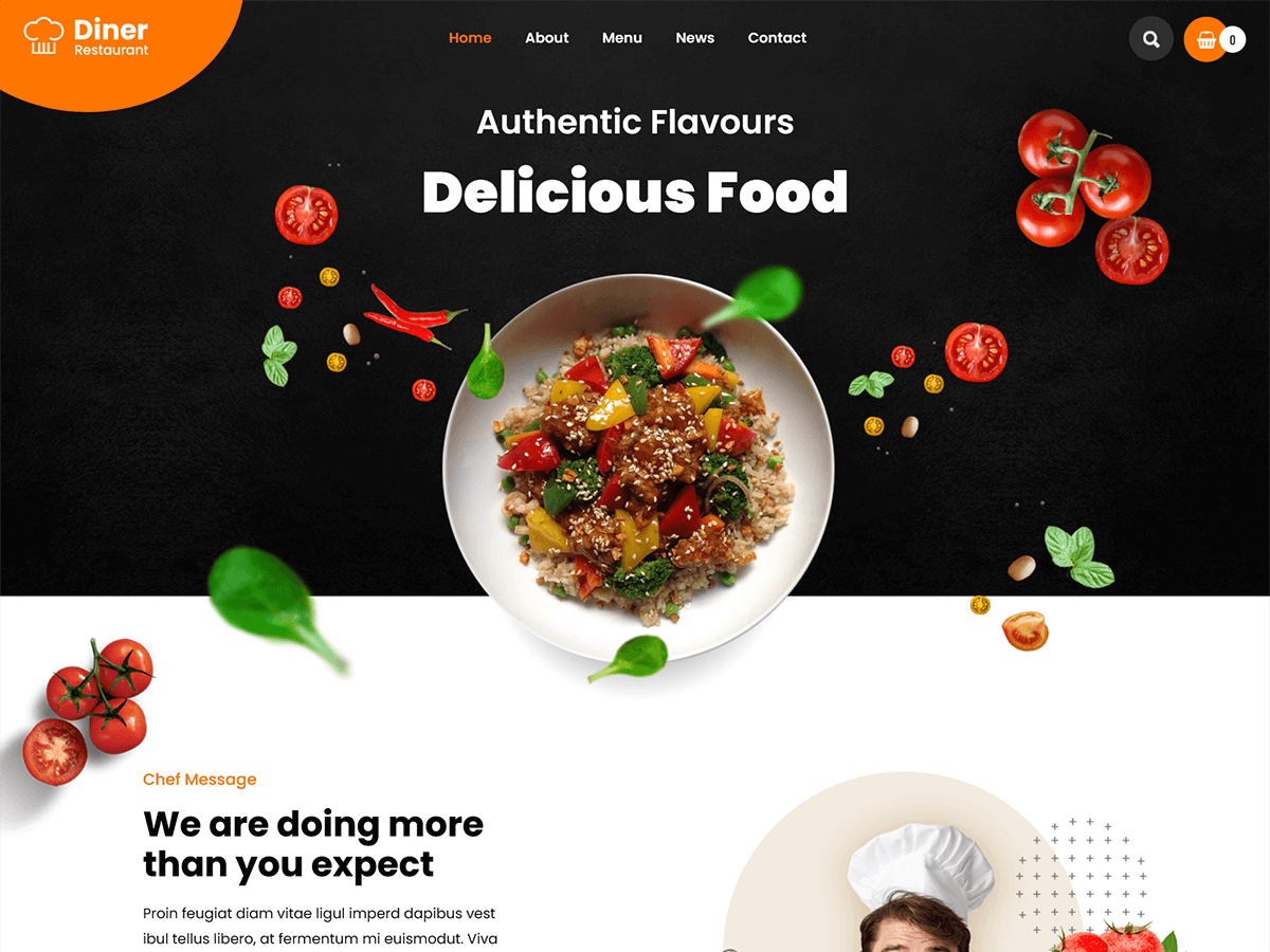 SKT Restara WordPress 主题