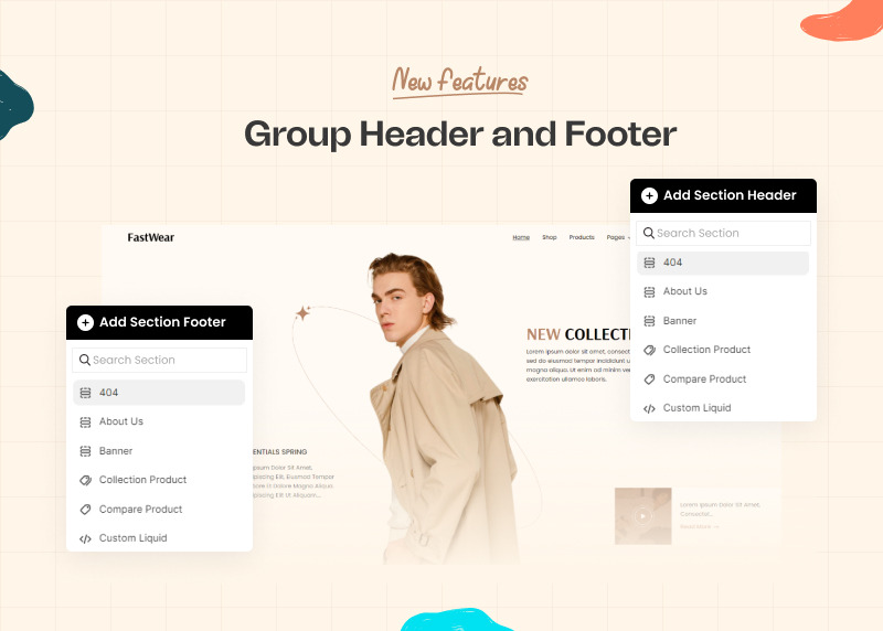 Fast Wear - 时装店最小 Bootstrap Shopify 主题