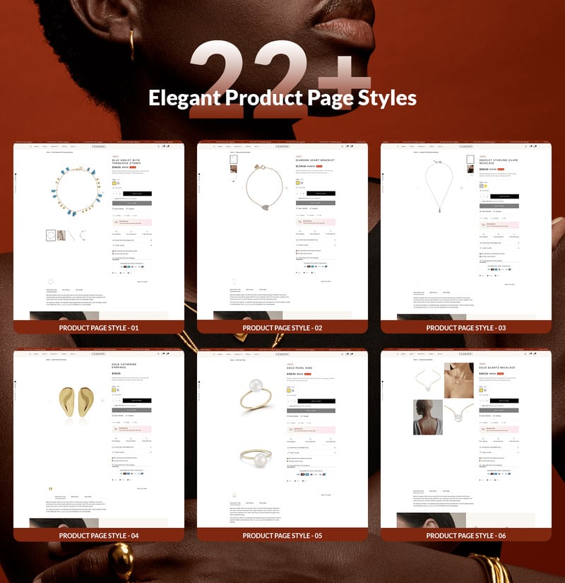 Gemling-珠宝店 Shopify 主题 #413228