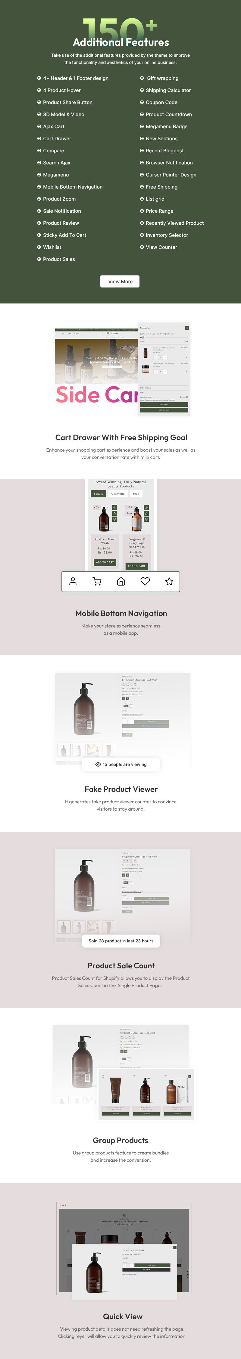 Herbology - 美容、化妆品和护肤品多用途 Shopify 2.0 响应式主题