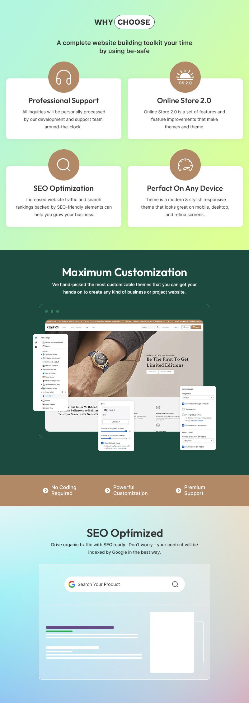 Clocksy - 手表商店 Shopify 2.0 响应式主题 #407860