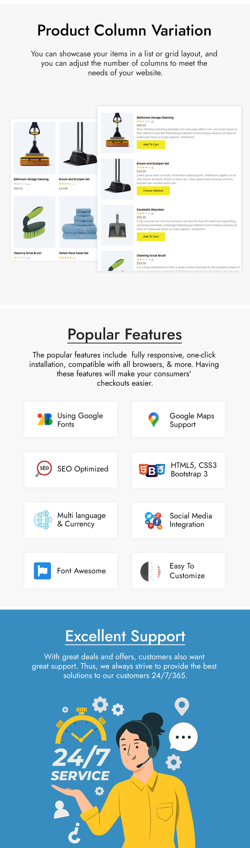 Clenox - 家庭维修和清洁服务 Shopify 主题 #341422