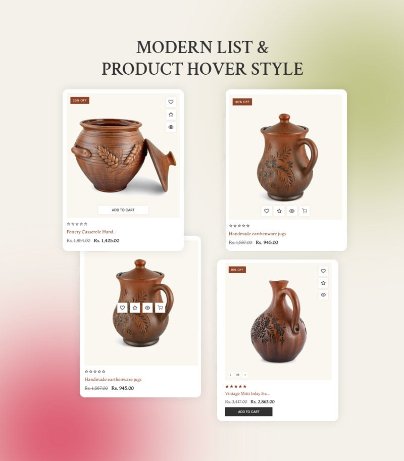 Potteric - 手工陶瓷和家居装饰多功能 Shopify 2.0 响应式主题