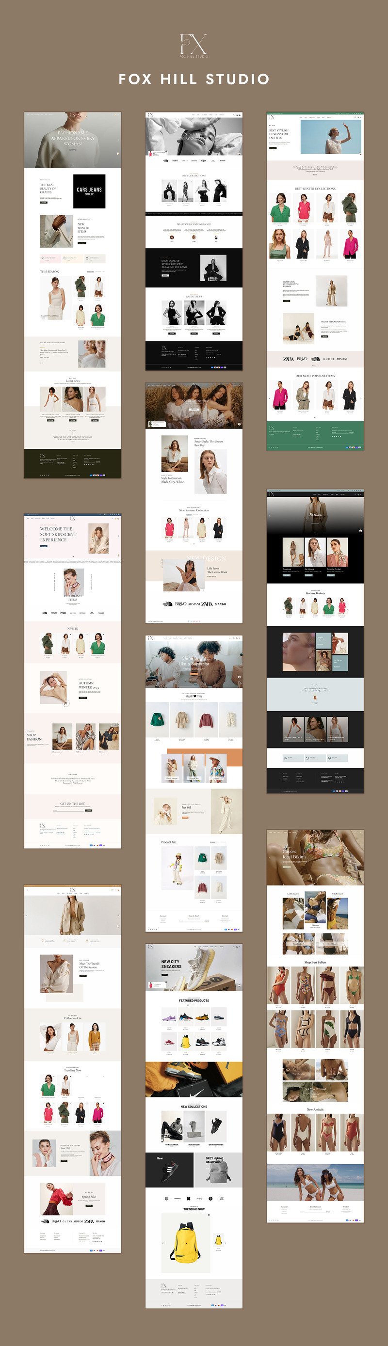 Fox Hill - 多功能 Shopify 主题 #379881