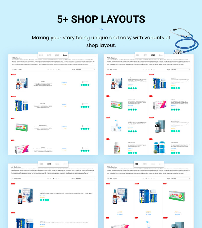 Medico Mega Medicine–Drug Pharmacy Shopify 2.0 高级响应主题