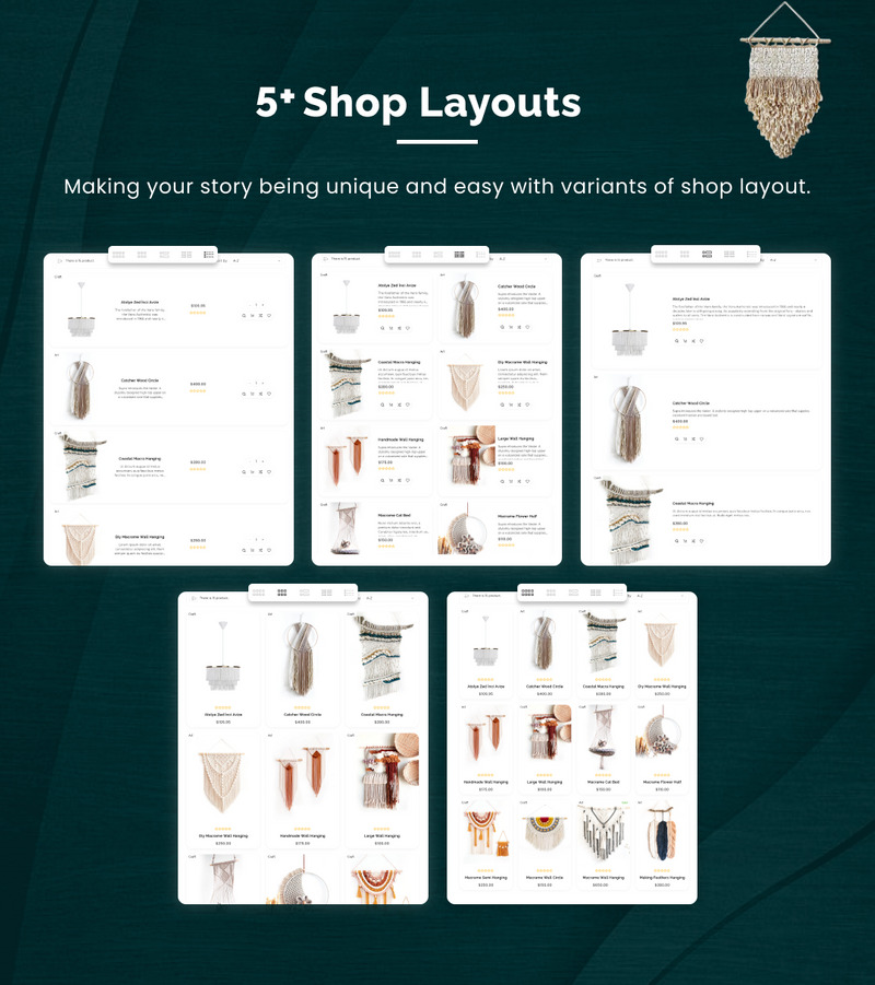 Mackrame - 工艺和艺术 Shopify 2.0 响应式超级商店