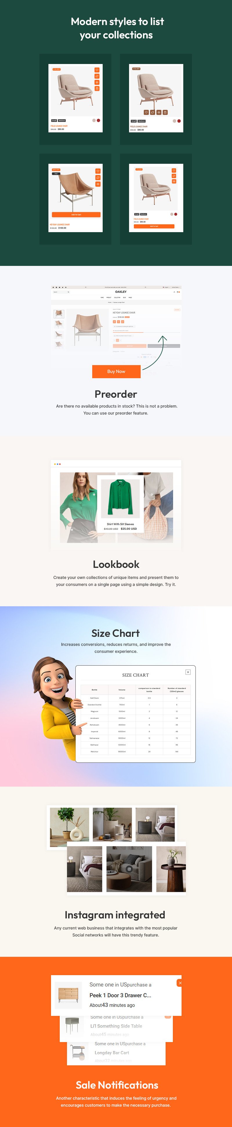 Oakley - 家居家具和室内装饰店多用途 Shopify 2.0 响应式主题