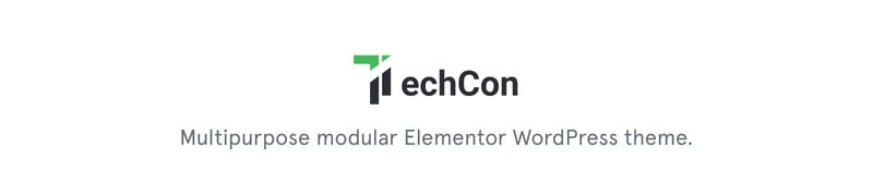 TechCon-会议一页动画WordPress Elementor主题 #81873