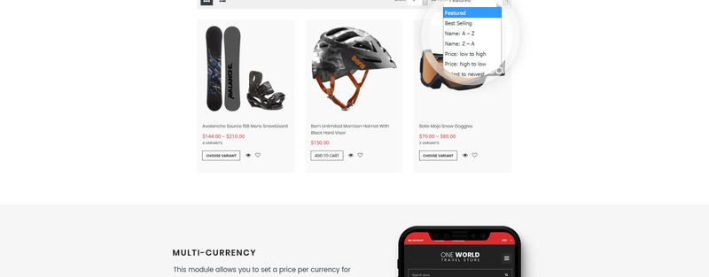 寰宇一家-旅游商店Shopify主题 #66817