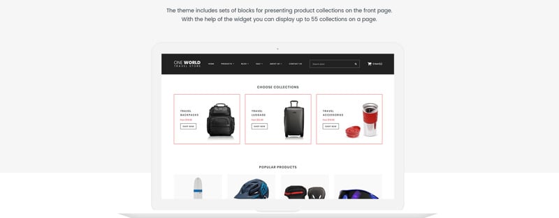 寰宇一家-旅游商店Shopify主题 #66817