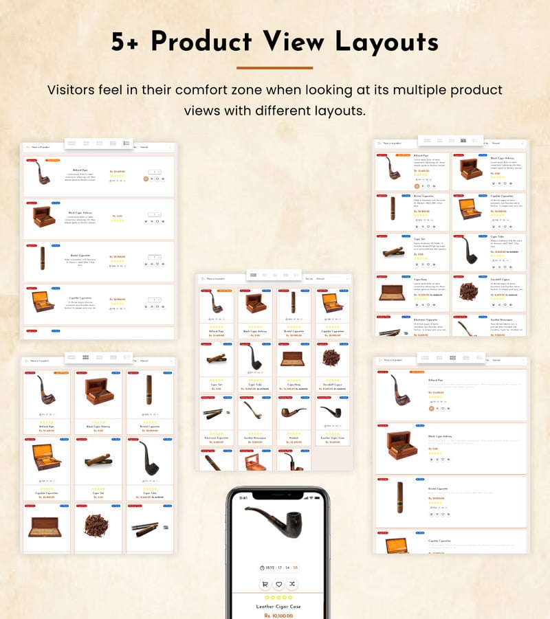 Snuff - Mega Cigar Super Store 2.0 Shopify 主题