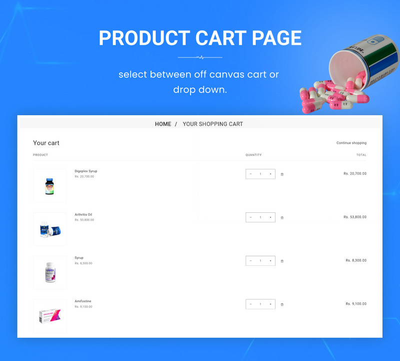 Medico Mega Medicine–Drug Pharmacy Shopify 2.0 高级响应主题