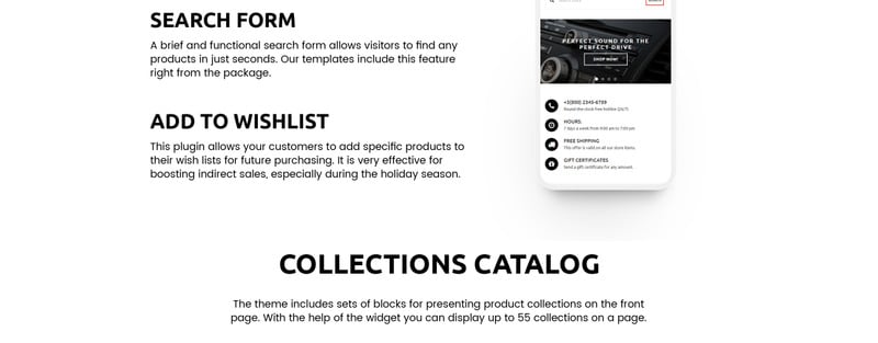 Stereocar-高效汽车零配件在线Shopify主题 #67697