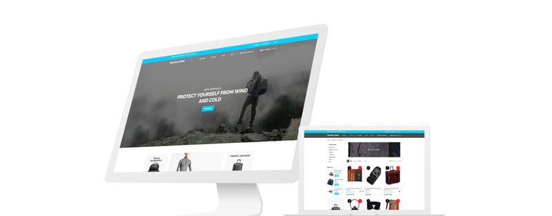 TravelLover-旅游设备商店Shopify主题 #72048