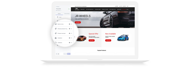 汽车和改装 Shopify 主题 #74365