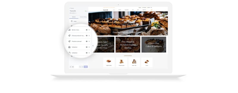 甜蜜生活-Sweet Shop Creative Shopify主题 #78745