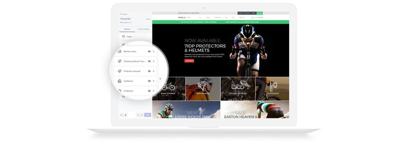 自行车及更多 - 自行车商店现代 Shopify 主题 #78837