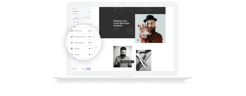 Dand-发廊多页现代Shopify主题 #82751