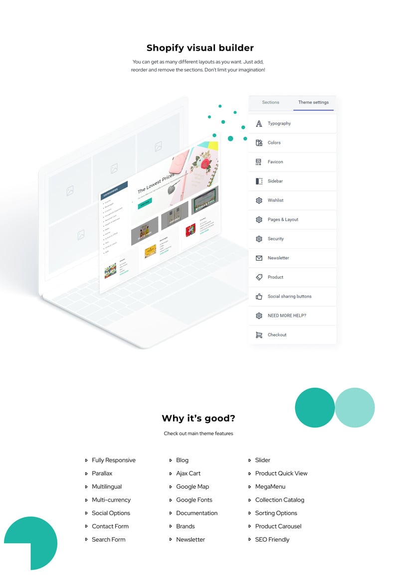 大盒子-批发商店多页清洁Shopify主题 #82706