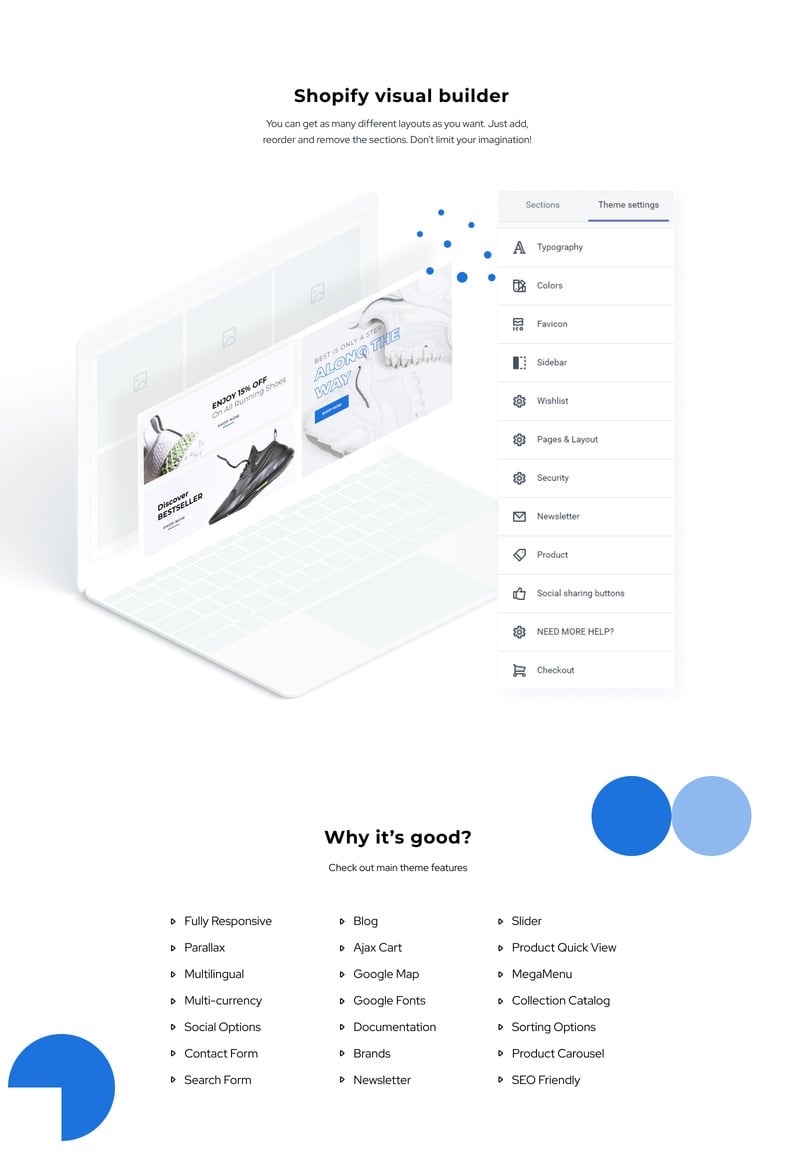 Sneakk-时尚商店多页清洁Shopify主题 #83714