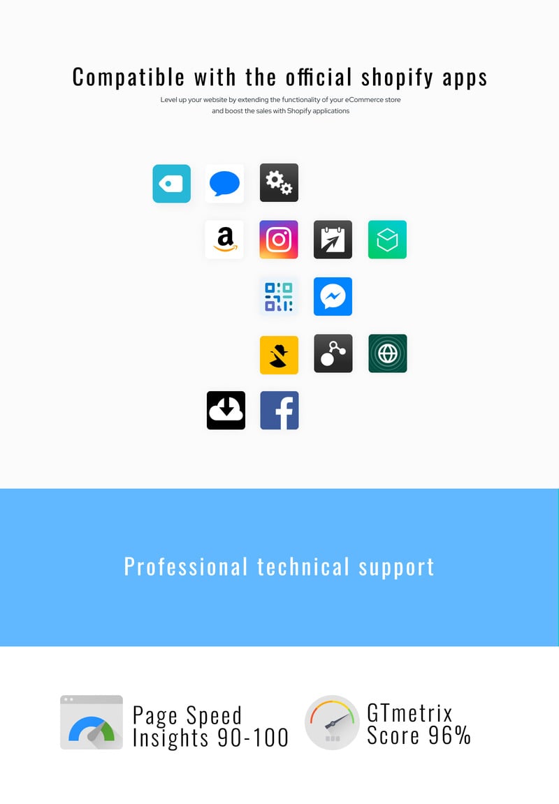 清晰的视觉-验光多页清洁Shopify主题 #83526