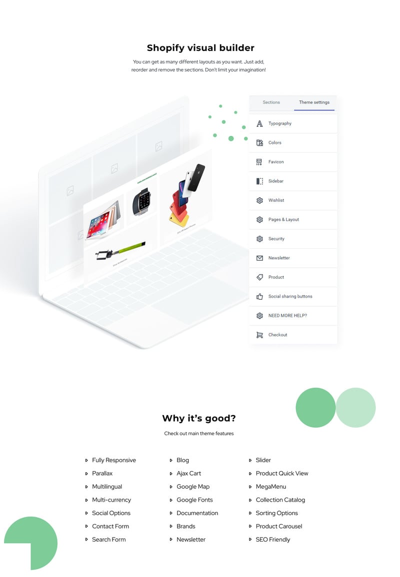 Cellit-移动商店多页清洁Shopify主题 #83525