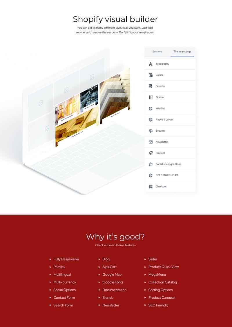 生成器-建材电子商务清洁Shopify主题 #83213