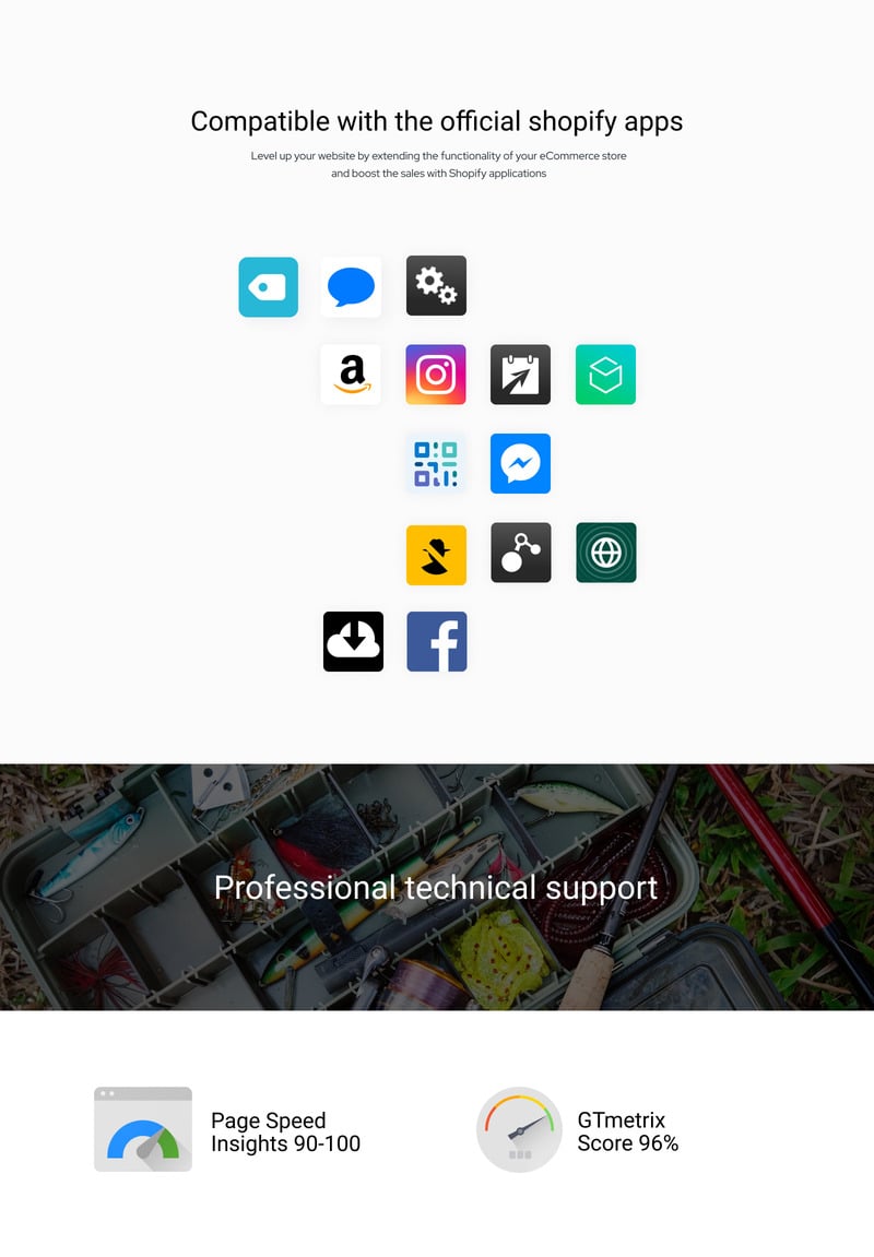 Fishift-钓鱼商店多页清洁Shopify主题 #80153