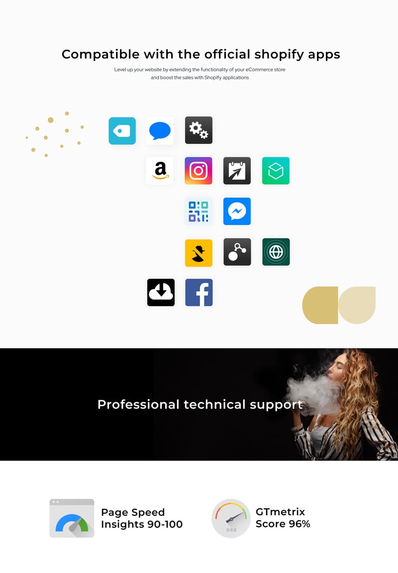 Hoxxiom-电子烟现代Shopify主题 #80482