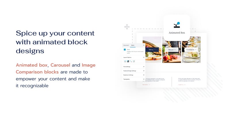 Ostin-古登堡WordPress主题的餐厅WordPress主题 #107448