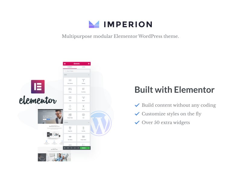 Imperion - 多用途企业 WordPress 主题 #62626