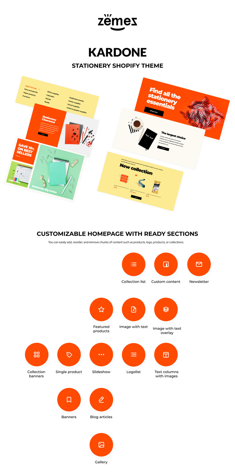 KarDone文具店Shopify主题 #116142