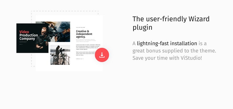 Vistudio - 视频制作和电影 WordPress 主题 #116426
