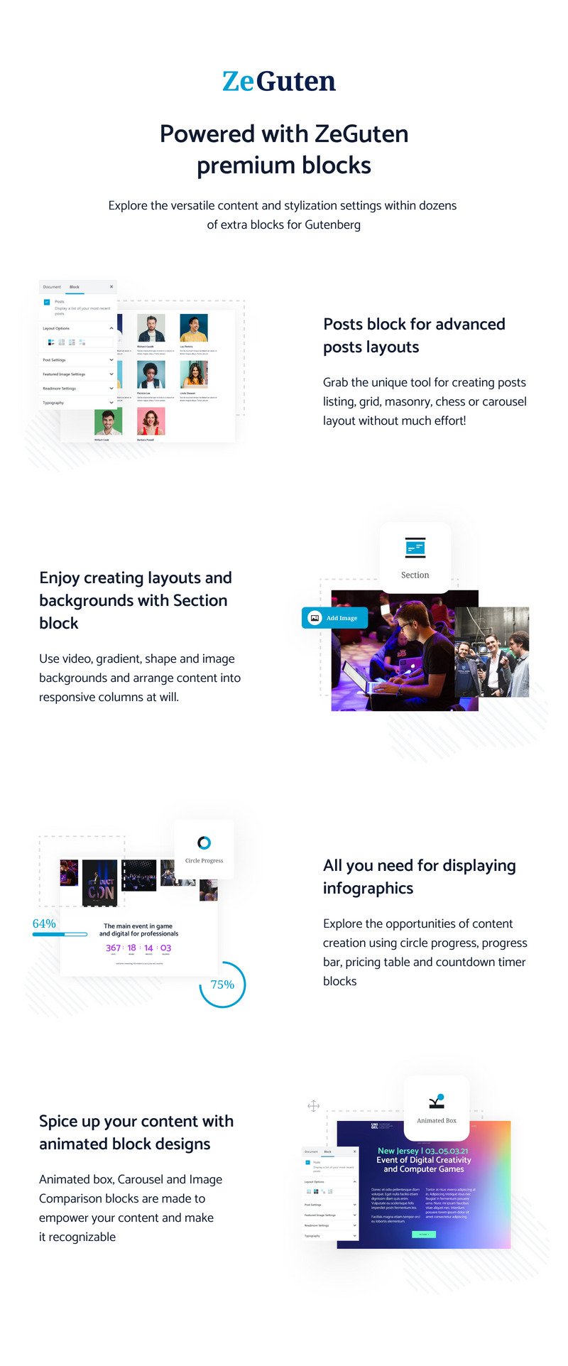 Uniqel-会议和活动WordPress主题 #118372