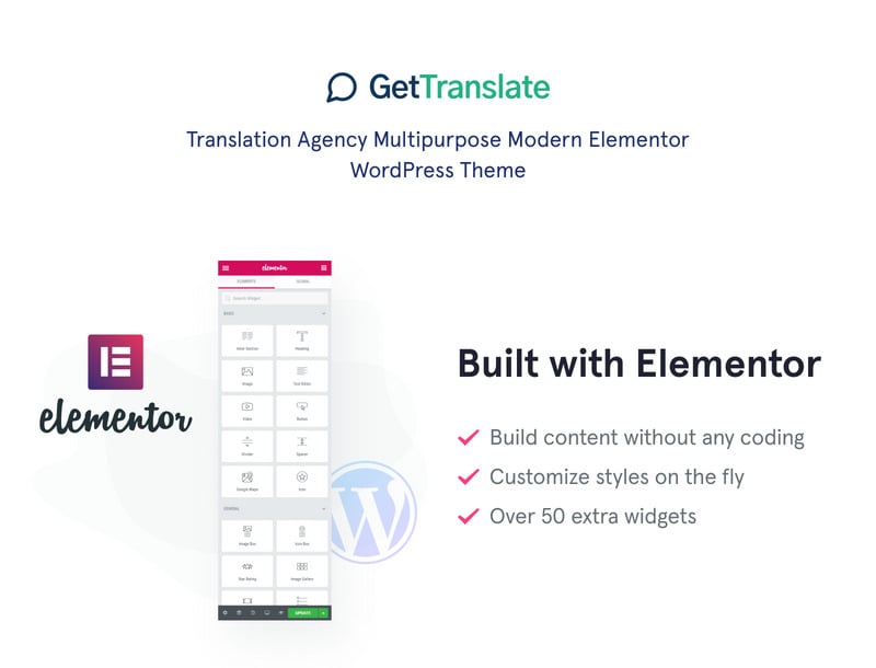 GetTranslate-翻译公司WordPress主题 #121055